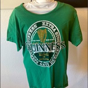 Guinness genuine beer shirt green St Patty’s day